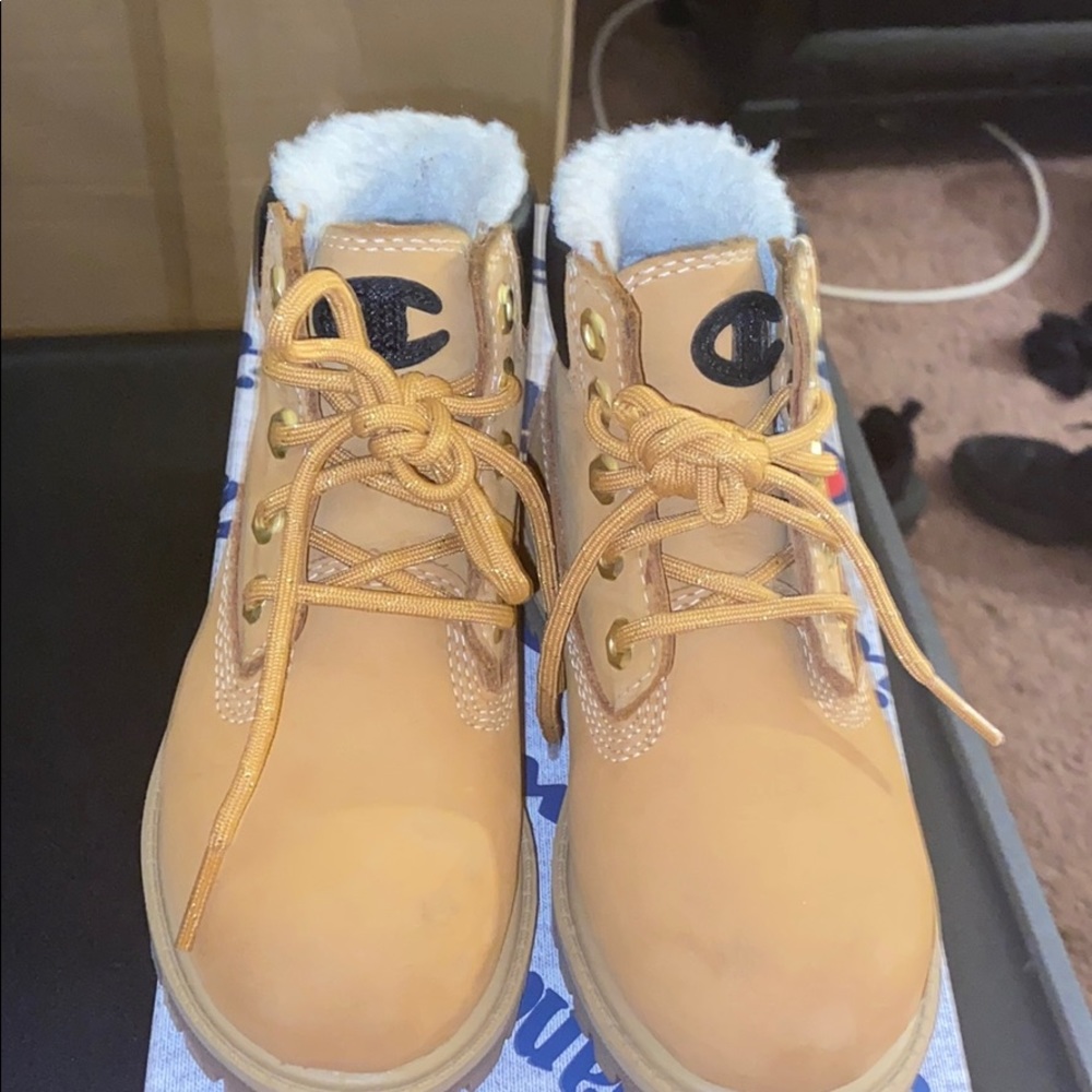 Timberland boots(champion) size 9